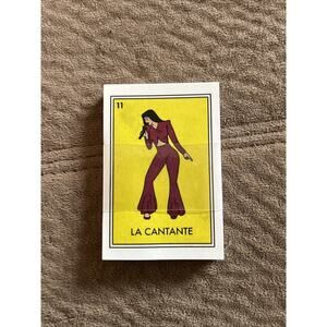 30 SELENA LA CANTANTE MEXICAN BINGO LOTERIA CARD Stickers 3x2 Inch